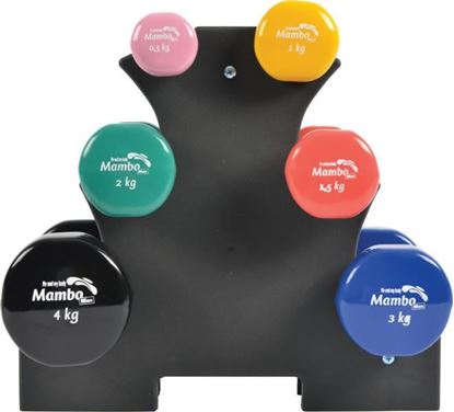 Εικόνα της Σταντ Αλτήρων Χεριών MSD Mambo Coated Dumbbell AC-3298