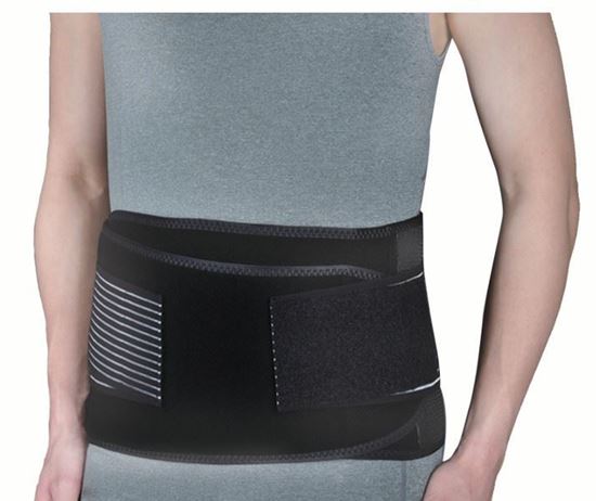 Ζώνη Οσφύος Neoprene Με Μπανέλες One Size 